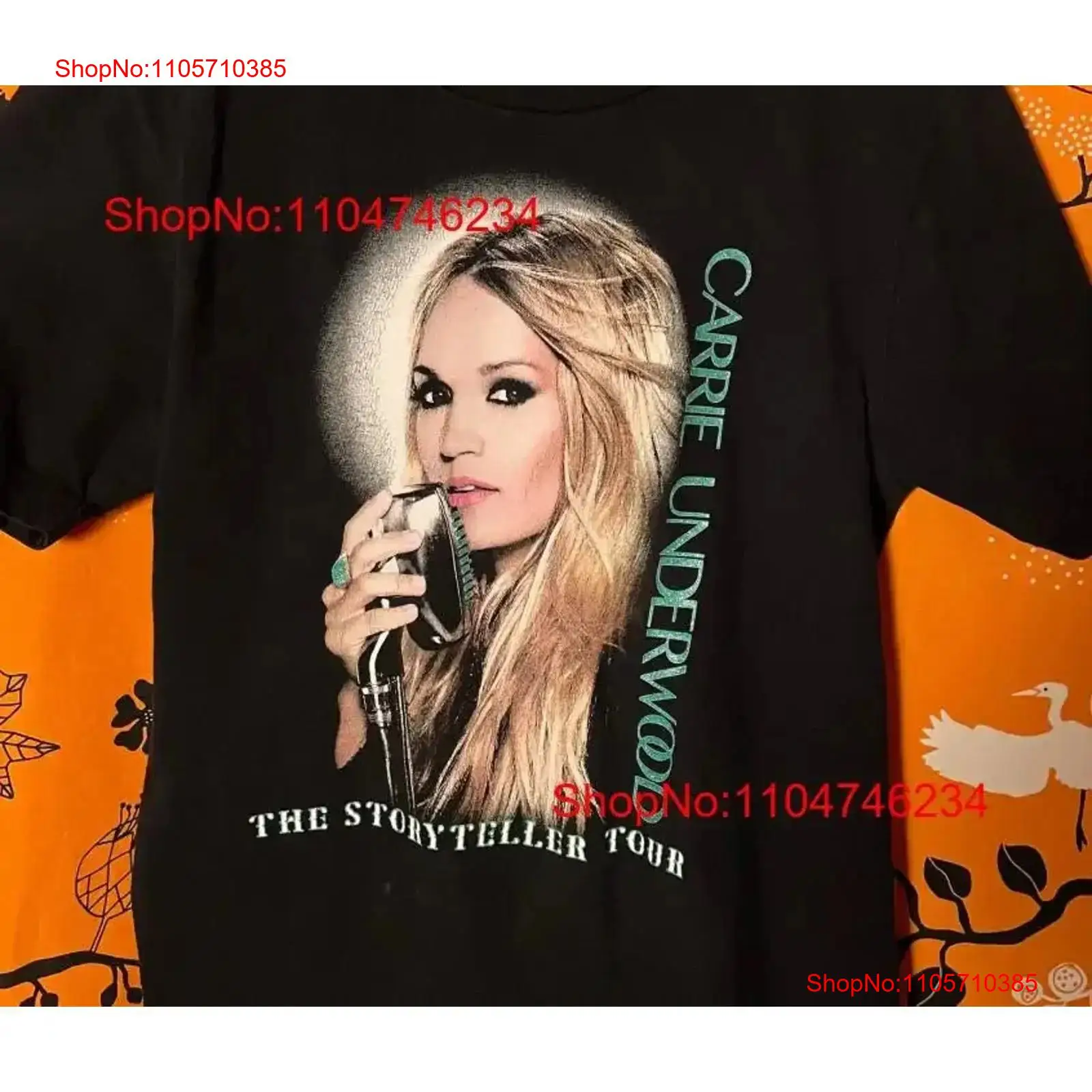 Thrift Vintage Fashion Usa - Camiseta de Carrie Underwood, estilo vintage