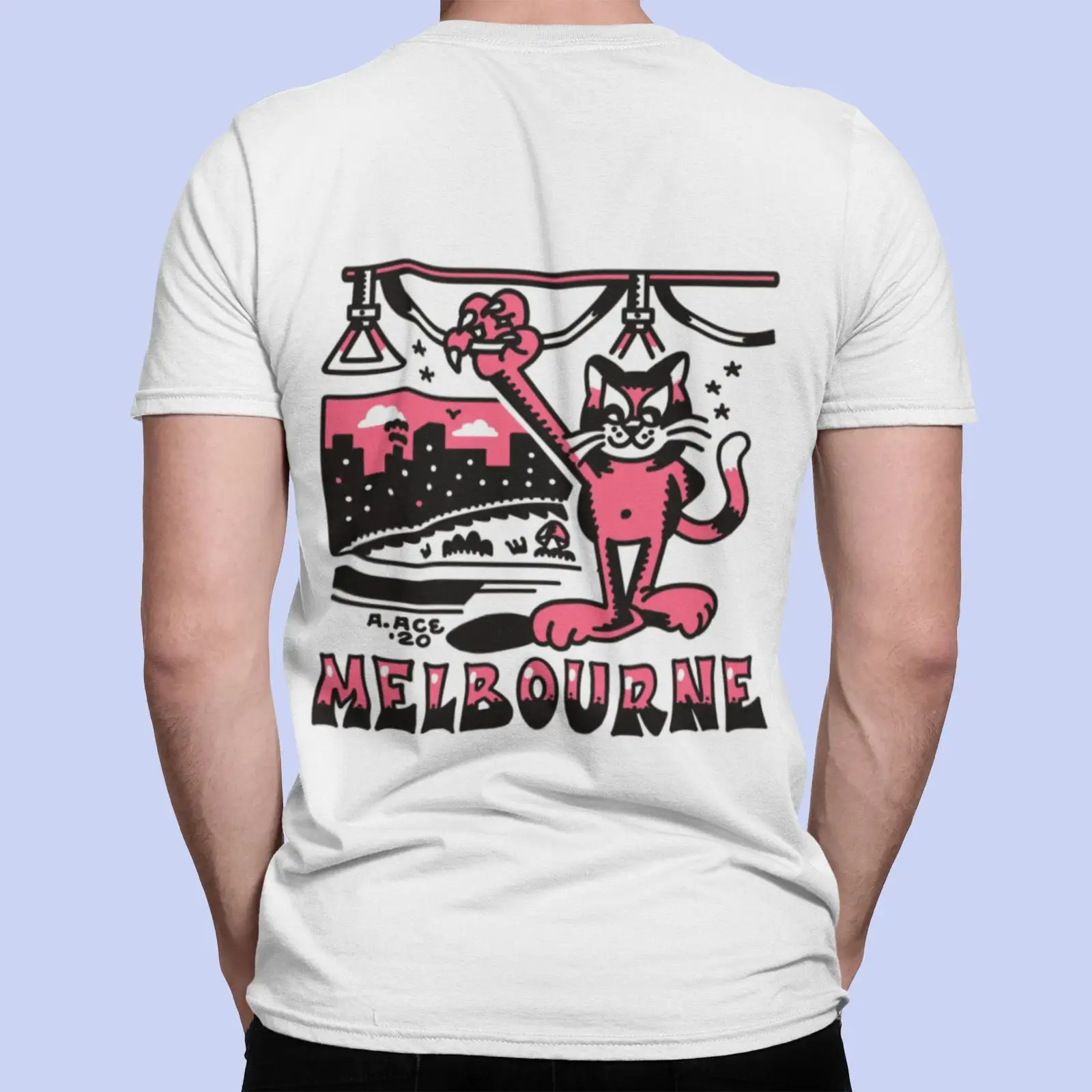 Vintage Fashion Melbourne - Camiseta Melbourne Tram con diseño de