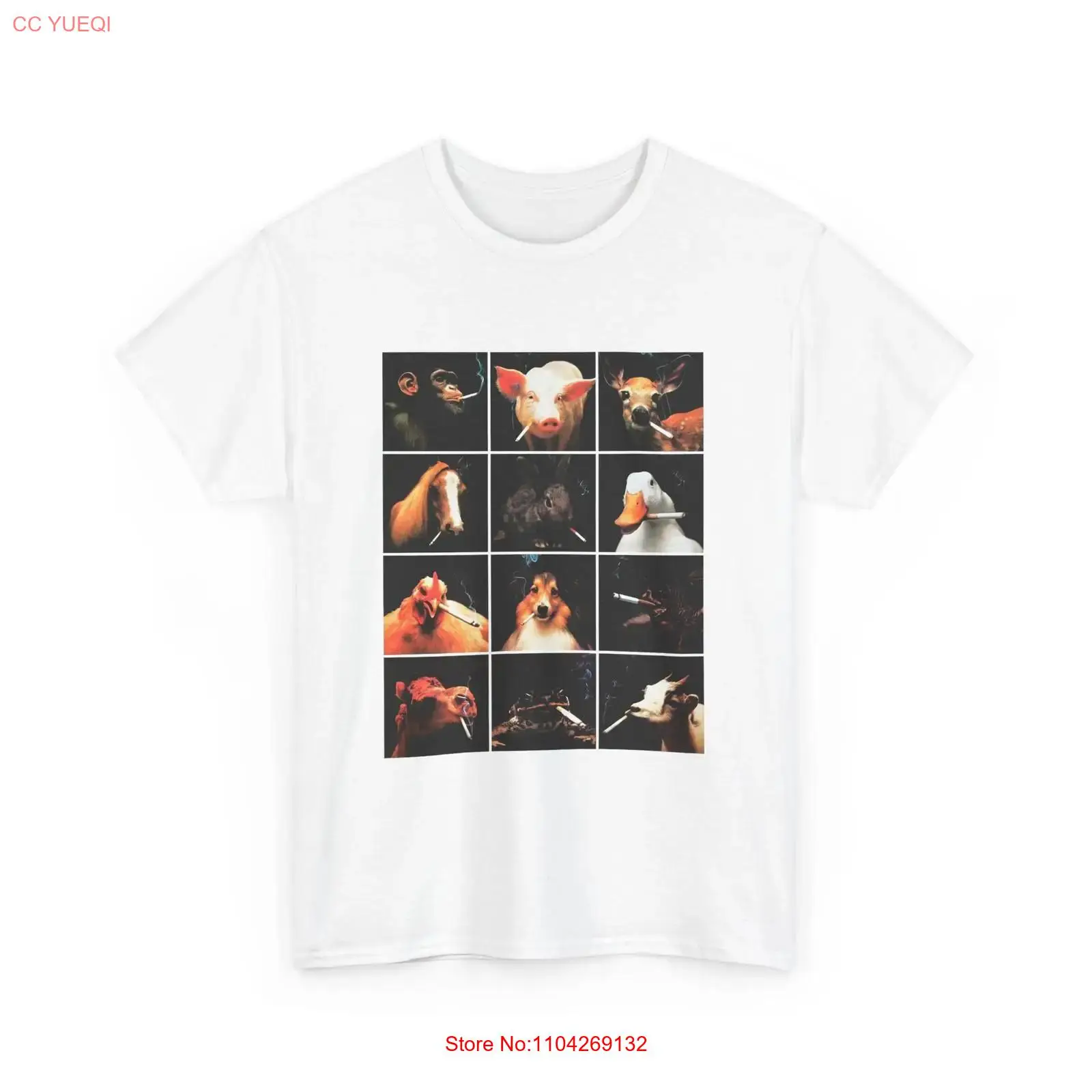 Vintage Fashion Campaigns - Camiseta vintage con reproducción de póster