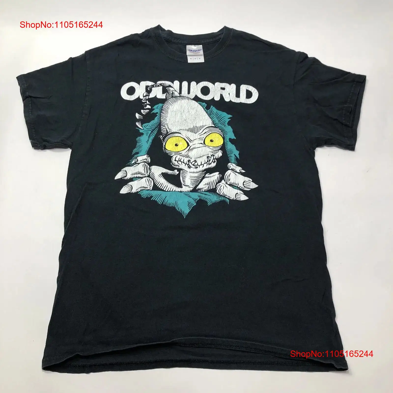 Vintage Fashion Video - Oddworld Abe Vintage Videojuego Promo talla