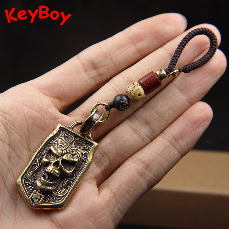 Vintage Fashion Tags - Colgantes de cabeza de calavera vintage