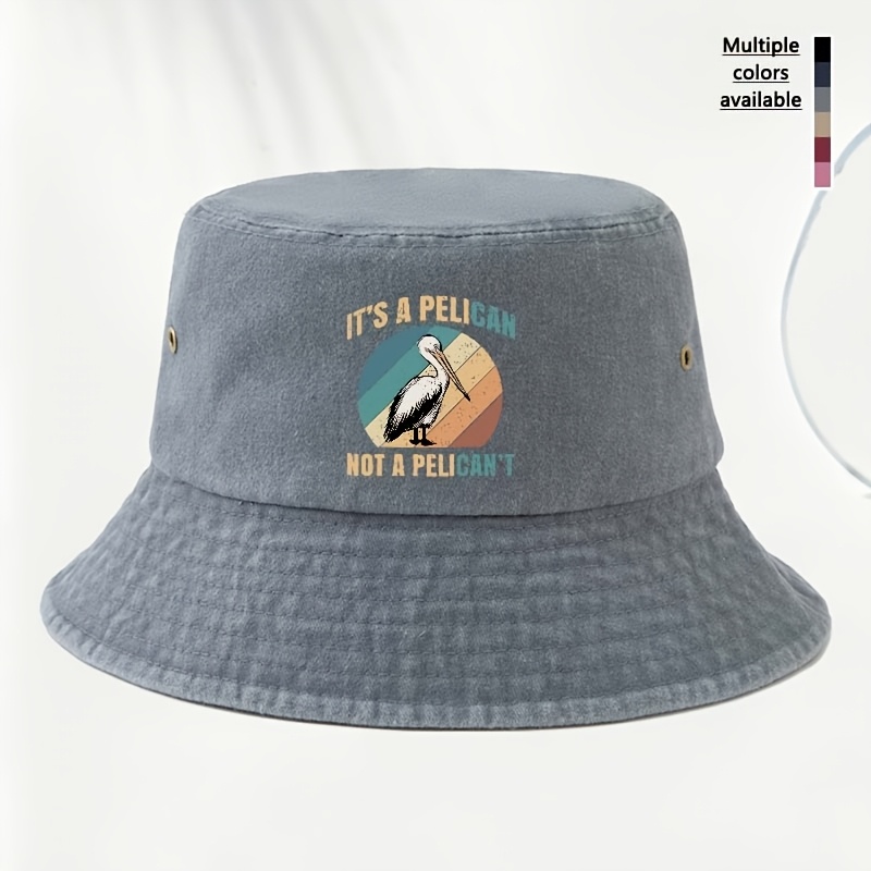 Quirky Vintage Fashion - Sombrero de Pescador Vintage para Mujer,