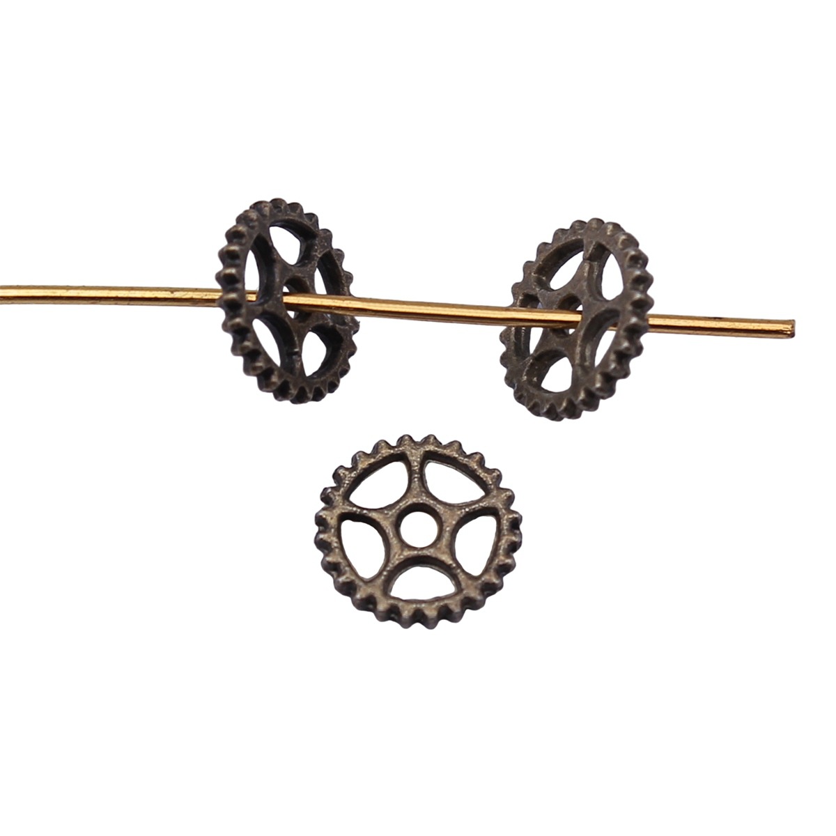 Vintage Fashion Tags - Colgantes de engranajes estilo steampunk, piezas