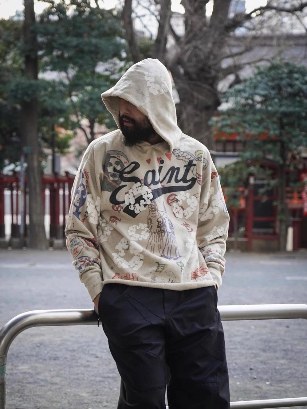 Sudadera con Capucha de Algodó - Vintage Fashion Look reseña y precio