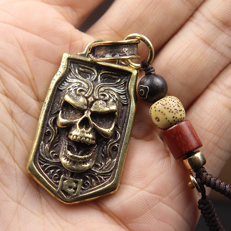 Colgantes de cabeza de calaver - Vintage Fashion Tags reseña y precio