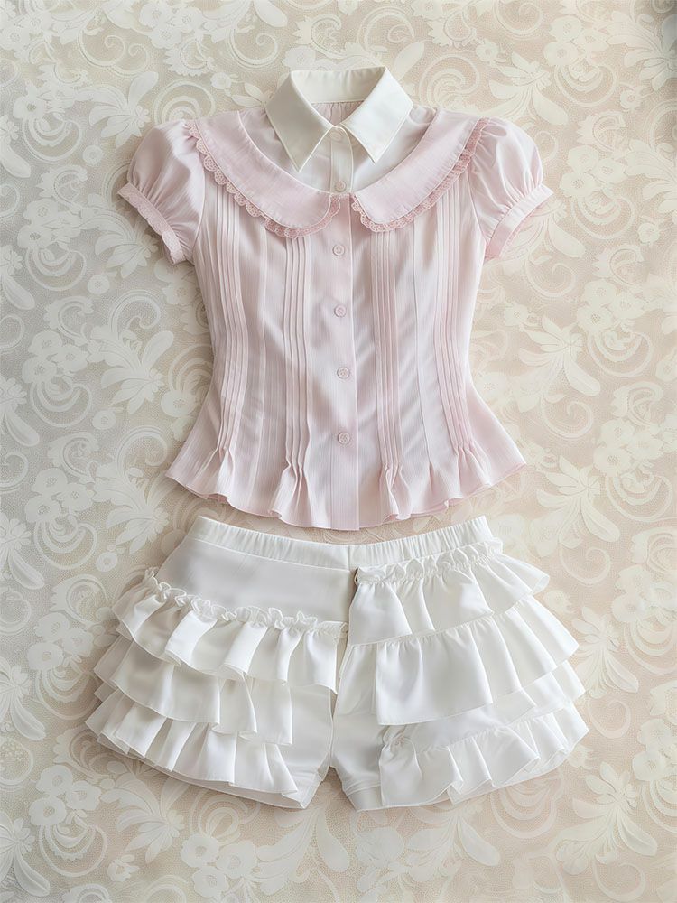 Conjunto de 2 Piezas para Muje - Vintage Fashion Korea reseña y precio