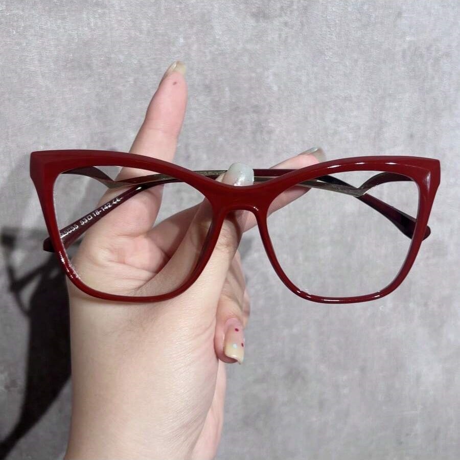 Gafas lisas a la moda para muj - Vintage Fashion Look reseña y precio