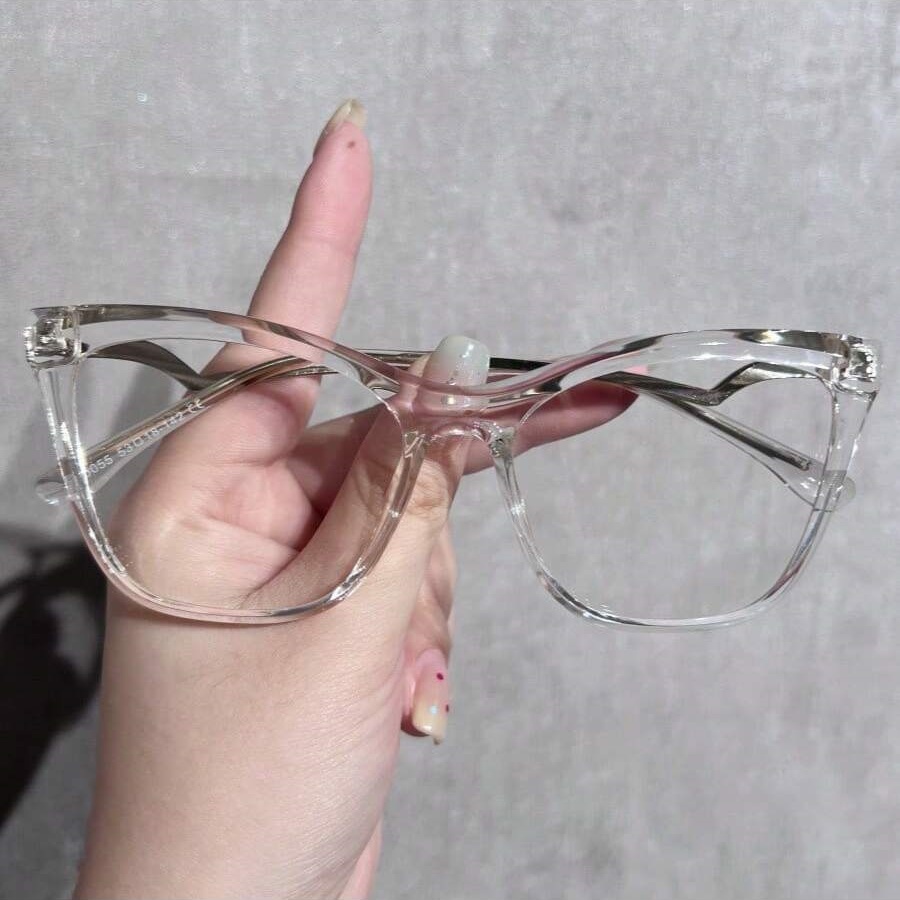 Gafas lisas a la moda para muj - Vintage Fashion Look reseña y precio
