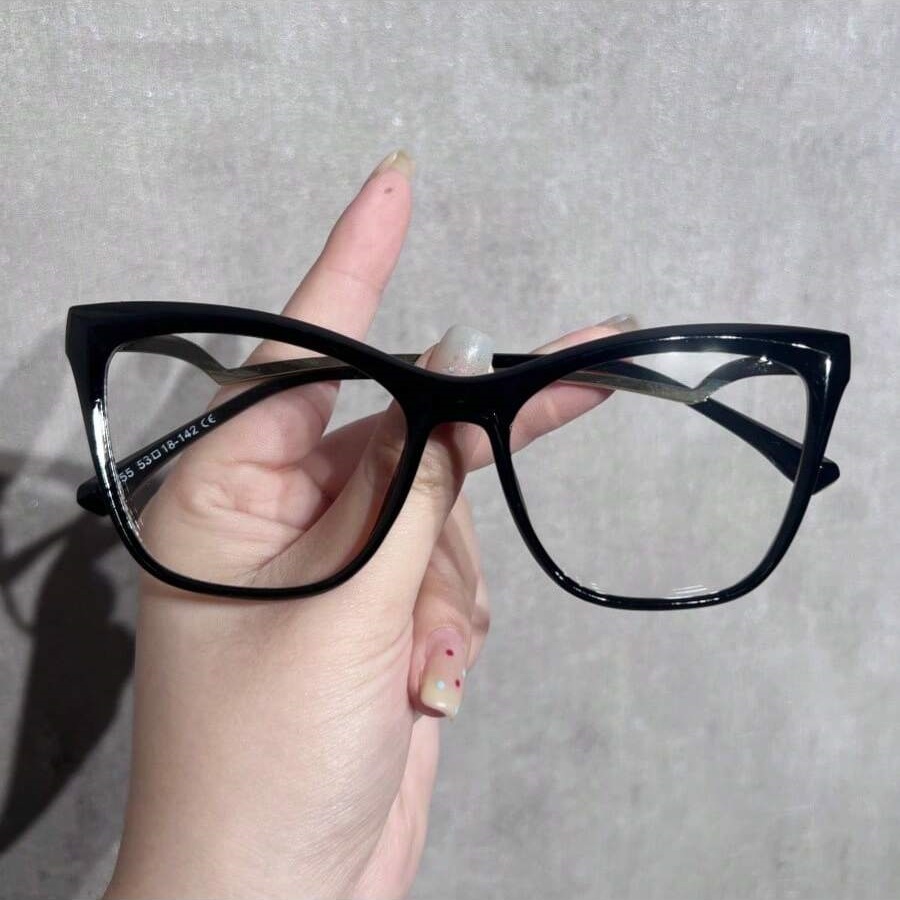 Gafas lisas a la moda para muj - Vintage Fashion Look reseña y precio