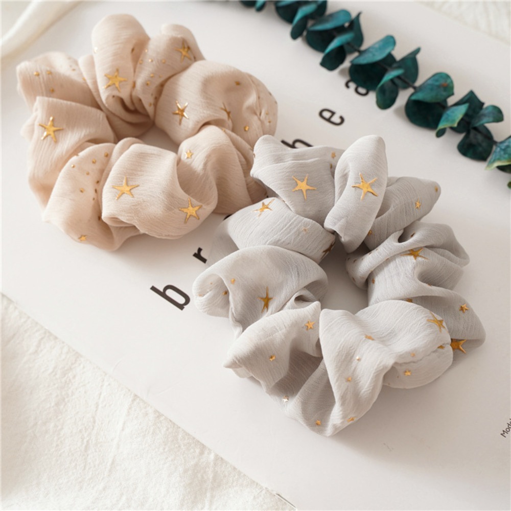 1/5 Uds. Scrunchie estampado e - Vintage Fashion Look reseña y precio