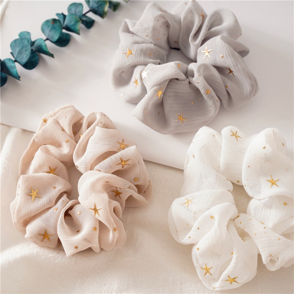 1/5 Uds. Scrunchie estampado e - Vintage Fashion Look reseña y precio